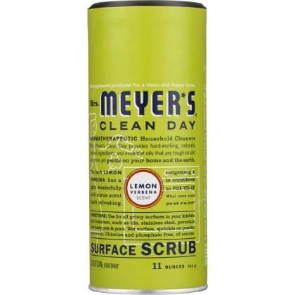 MRS. MEYER\'S: Clean Day Surface Scrub Lemon Verbena Scent, 11 oz