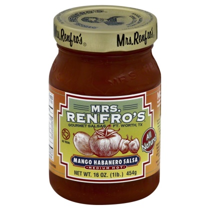 MRS. RENFRO\'S: Gourmet Mango Habanero Salsa Medium Hot, 16 oz