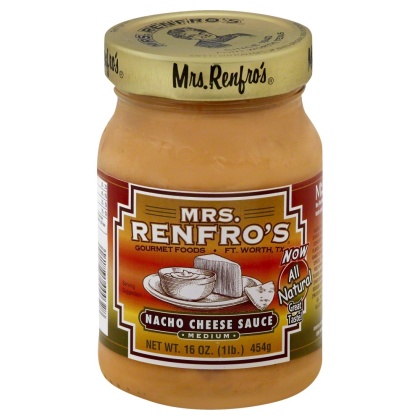 MRS. RENFRO\'S: Gourmet Nacho Cheese Sauce Medium, 16 oz