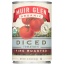 MUIR GLEN ORGANIC: Fire Roasted Diced Tomatoes, 14.5 oz