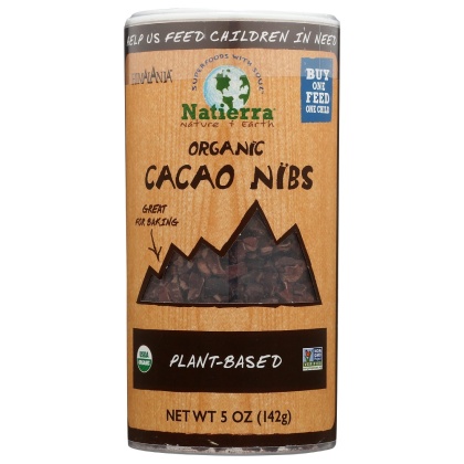 NATIERRA: Organic Cacao Nibs Shaker, 5 oz