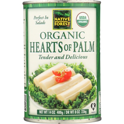 NATIVE FOREST: Organic Hearts of Palm, 14 oz