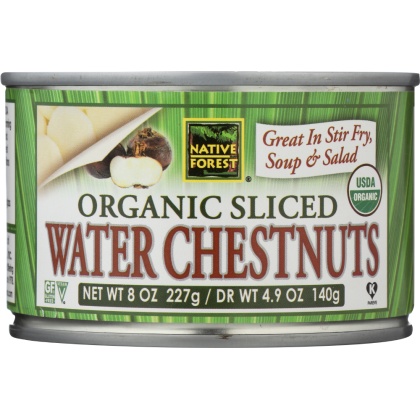 NATIVE FOREST: Organic Sliced Water Chestnuts, 8 oz