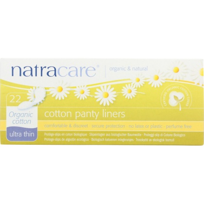 NATRACARE: Ultra Thin Panty Liners, 22 pc