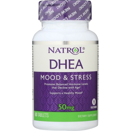 NATROL: DHEA 50 mg, 60 Tablets