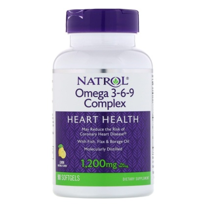 NATROL: Omega 3-6-9 Complex, 90 sg