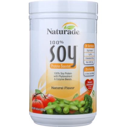 NATURADE: Soy Protein Booster Natural, 14.8 oz