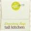 NATURAL VALUE: Drawstring Kitchen Plastic Bags, 20 pc