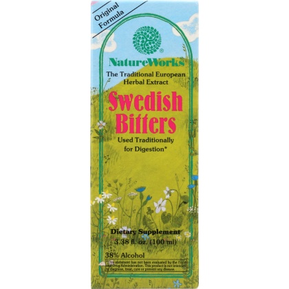 NATURE WORKS: Swedish Bitters, 3.38 oz