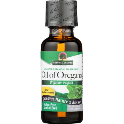 NATURE\'S ANSWER: Oil of Oregano Alcohol-Free, 1 Oz