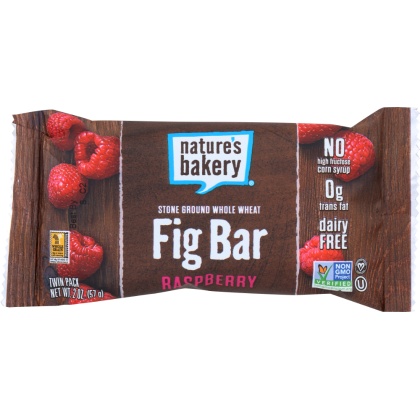 NATURE\'S BAKERY: Whole Wheat Fig Bar Raspberry, 2 oz