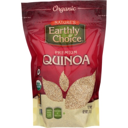 NATURE\'S EARTHLY CHOICE: Organic Premium Quinoa, 12 oz