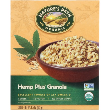 NATURE\'S PATH: Organic Hemp Plus Granola, 11.5 oz