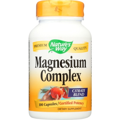 NATURE\'S WAY: Magnesium Complex, 100 Capsules