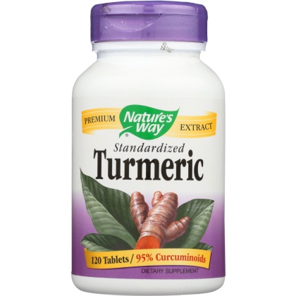 NATURE\'S WAY: Turmeric Standardized, 120 tb