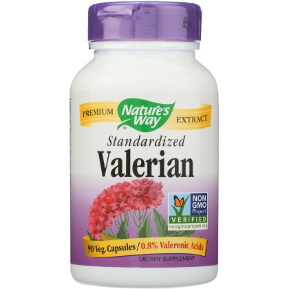 NATURE\'S WAY: Valerian Standardized, 90 Capsules