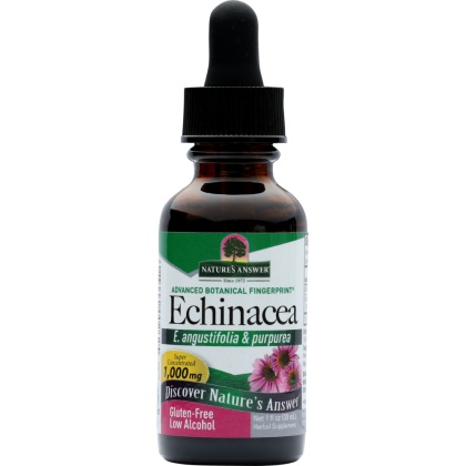 NATURES ANSWER: Echinacea Root Liquid Extract, 1 oz