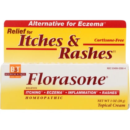 NATURES WAY BOERICKE & TAFEL: Florasone Eczema Topical Cream, 1 Oz