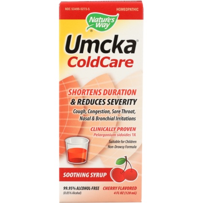 NATURES WAY: Umcka ColdCare Cherry Flavor, 4 Oz