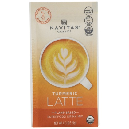 NAVITAS ORGANIC: Turmeric Latte, 0.31 oz