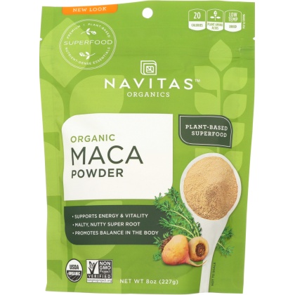 NAVITAS ORGANICS: Organic Raw Maca Powder, 8 oz