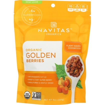 NAVITAS: Organic Golden Berries, 8 oz