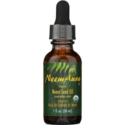 NEEM AURA: Naturals Organic Neem Seed Oil, 1 oz