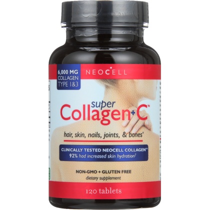 NEOCELL: Super Collagen Plus C 6000 mg, 120 Tablets