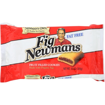 NEWMAN\'S OWN ORGANIC: Fat Free Fig Newmans, 10 oz