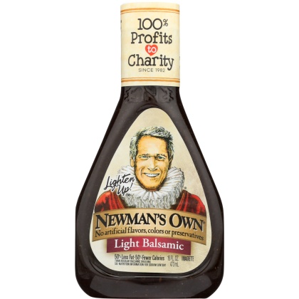 NEWMAN\'S OWN: Light Balsamic Vinaigrette, 16 oz