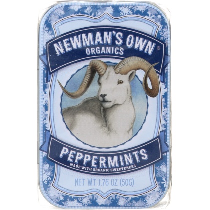 NEWMAN\'S OWN: Organic Peppermints, 1.76 oz