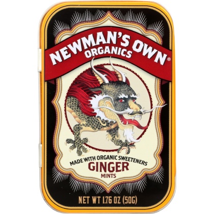 NEWMAN\'S OWN: Organics Mints Ginger, 1.76 oz