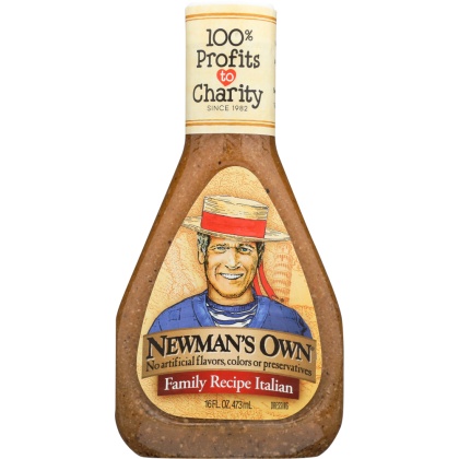 NEWMANS OWN: Family Recipe Italian Dressing, 16 oz