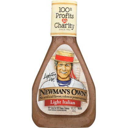 NEWMANS OWN: Light Italian Dressing, 16 oz