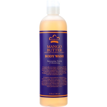 NUBIAN HERITAGE: Body Wash Mango Butter, 13 oz