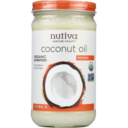 NUITIVA: Organic Coconut Oil Refined, 23 oz