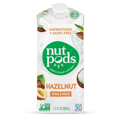 NUT PODS: Dairy Free Creamer Hazelnut Unsweetened, 11.2 fo