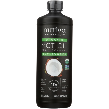 NUTIVA: Organic MCT Oil, 32 oz