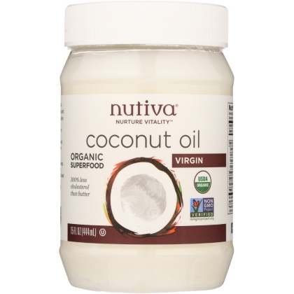 NUTIVA: Organic Virgin Coconut Oil, 15 oz