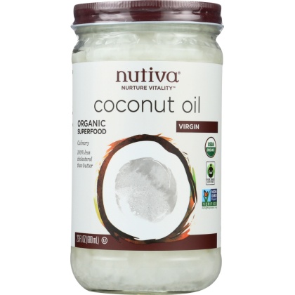 NUTIVA: Organic Virgin Coconut Oil , 23 oz