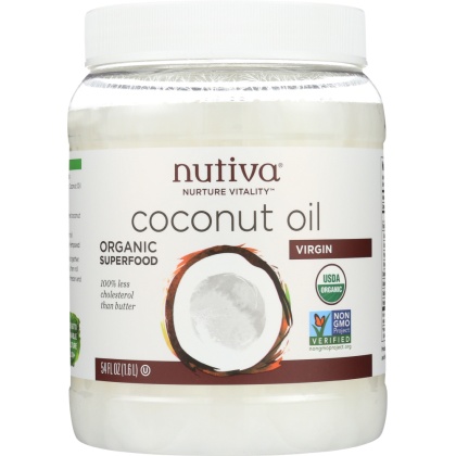 NUTIVA: Organic Virgin Coconut Oil, 54 oz