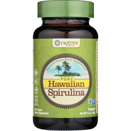 NUTREX: Hawaii Spirulina Pacifica Pure Hawaiian Nature\'s Multi-Vitamin Powder, 5 oz