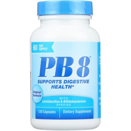 NUTRITION NOW: PB8 Original Formula Pro-Biotic Acidophilus, 120 Pro-Biotic Capsules
