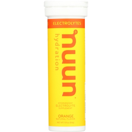 NUUN: Beverage Tube Orange, 10 tb