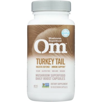 OM ORGANIC MUSHROOM NUTRITION: Capsule Turkey Tail, 90 cp