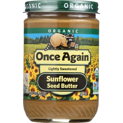 ONCE AGAIN: Organic Sunflower Seed Butter, 16 oz