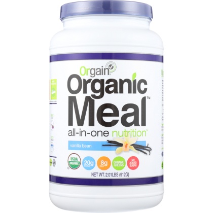 ORGAIN: Organic Meal All-in-one Nutrition Vanilla Bean, 2.01 lb