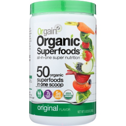 ORGAIN: Organic Superfoods All-In-One Super Nutrition Original, 9.92 oz