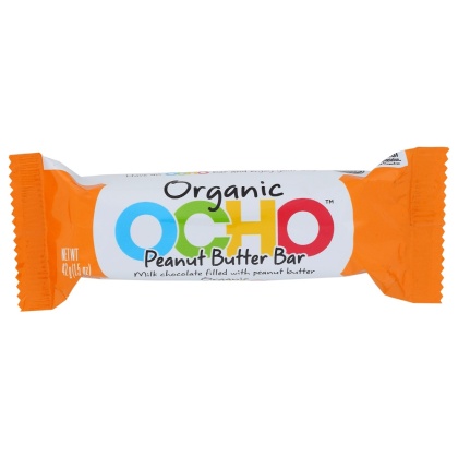 ORGANIC OCHO CANDY: Peanut Butter Bar, 1.5 oz