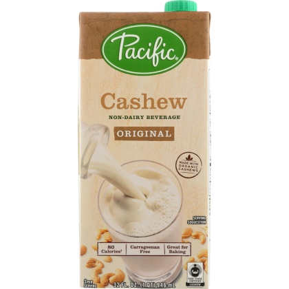 PACIFIC FOODS: Non-dairy Cashew Original Beverage, 32 oz